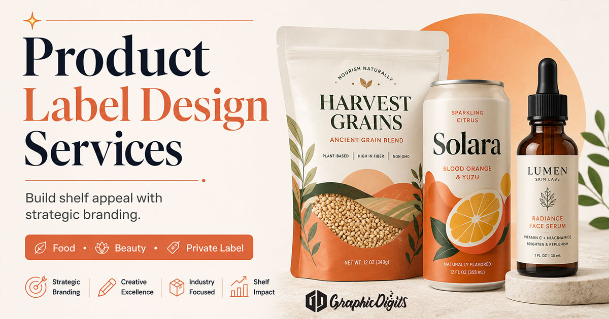 Private label product packaging design