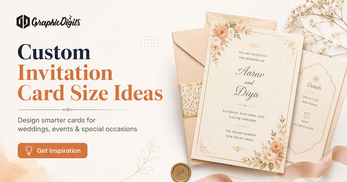 RSVP cards and wedding invitation sizes