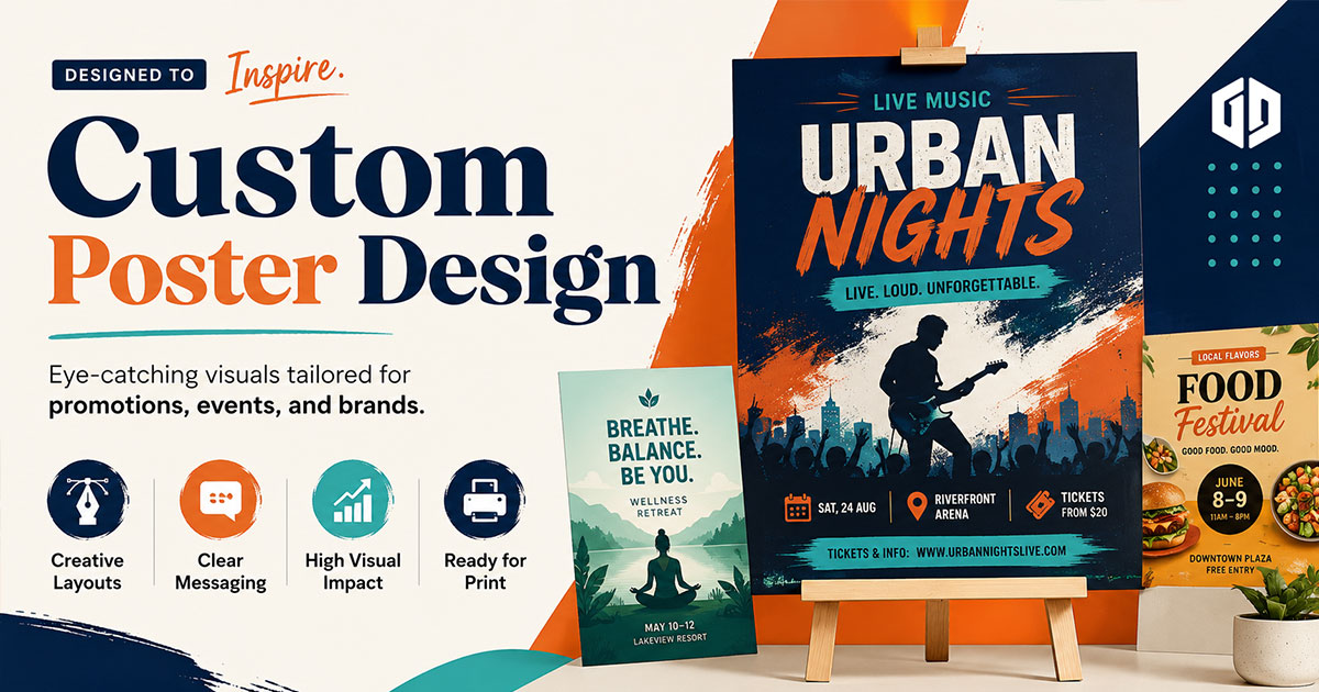 School poster design by Graphic Digits