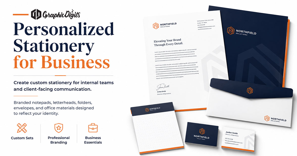 Stationery business by Graphic Digits