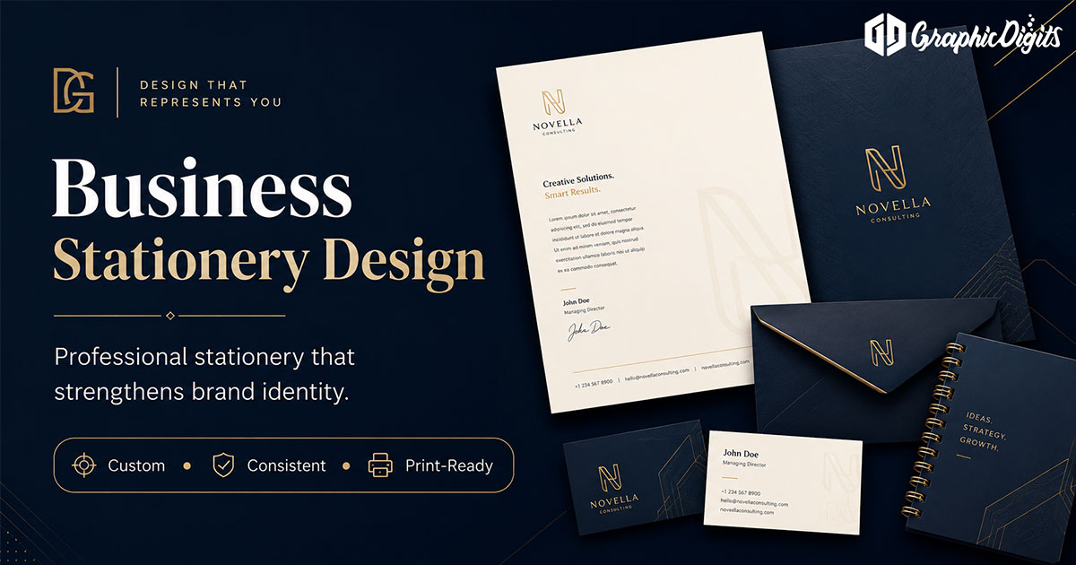 Stationery for business by Graphic Digits