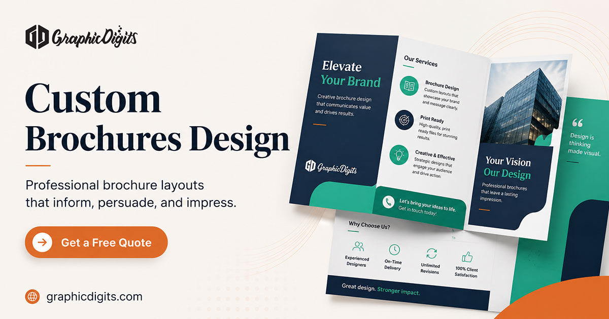 Trifold brochure design example