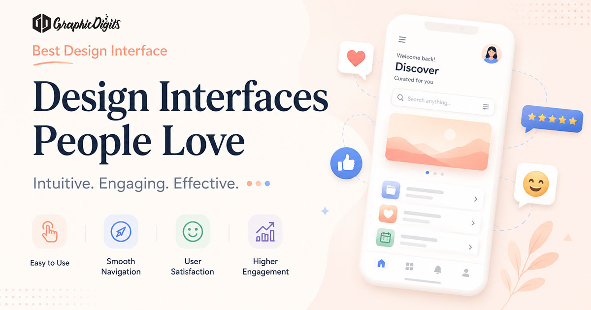User interface designer by Graphic Digits