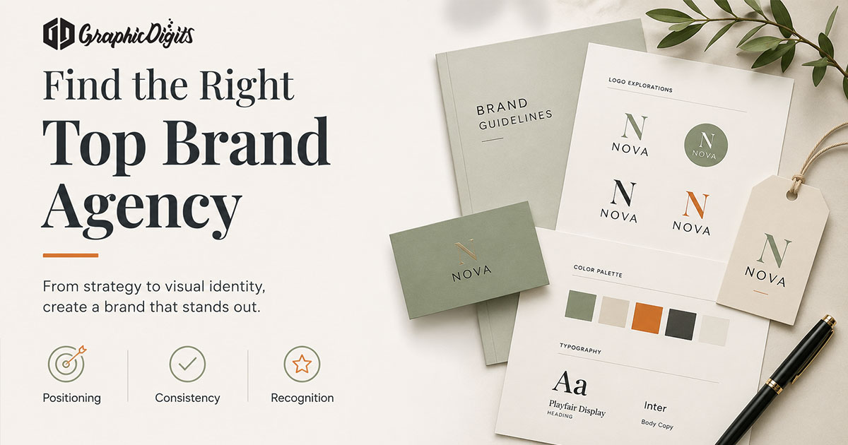 Visual branding agency by Graphic Digits