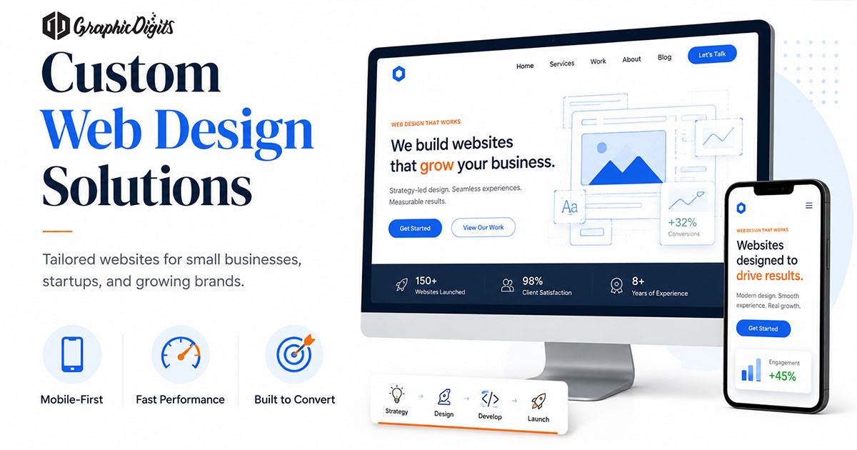 Website design agency by Graphic Digits
