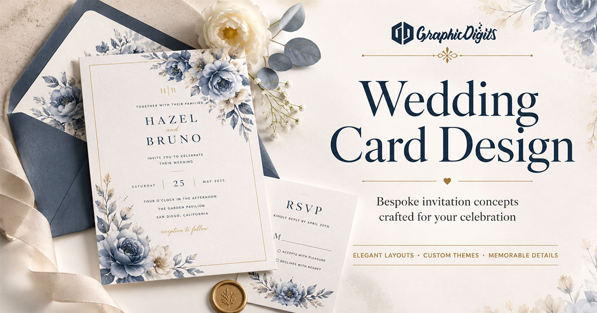 Wedding card designer at Graphic Digits