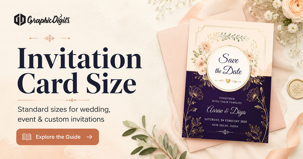 Wedding invitation details cards design